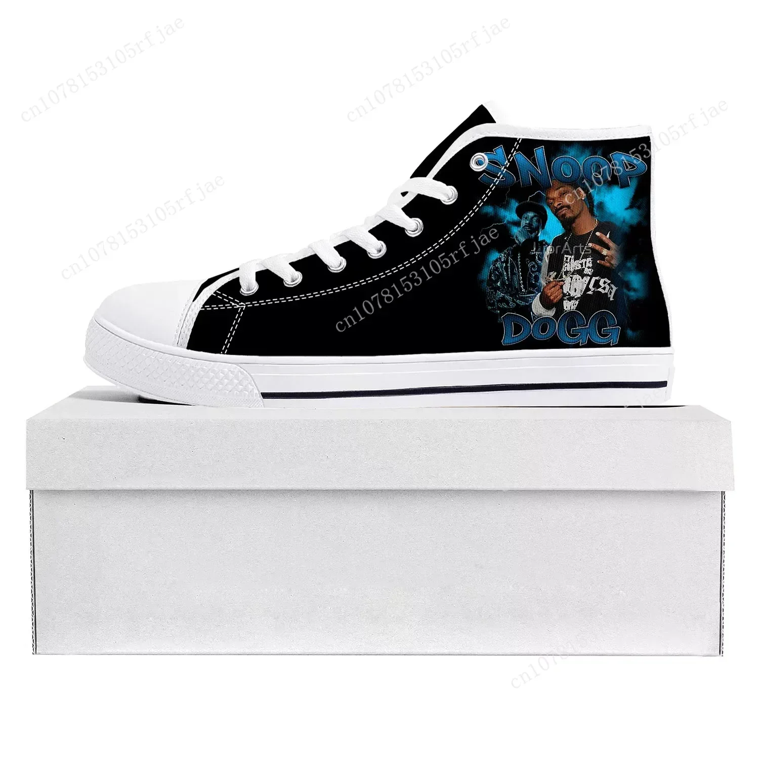 

Snoop Dogg High Top High Quality Sneakers Mens Womens Teenager Canvas Customized Sneaker Casual Couple Shoes Custom Made Shoe