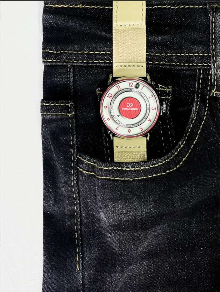Unique Creative Automatic Gravity Time Display Wristwatch Personalized Gift Watch for Daily Wear