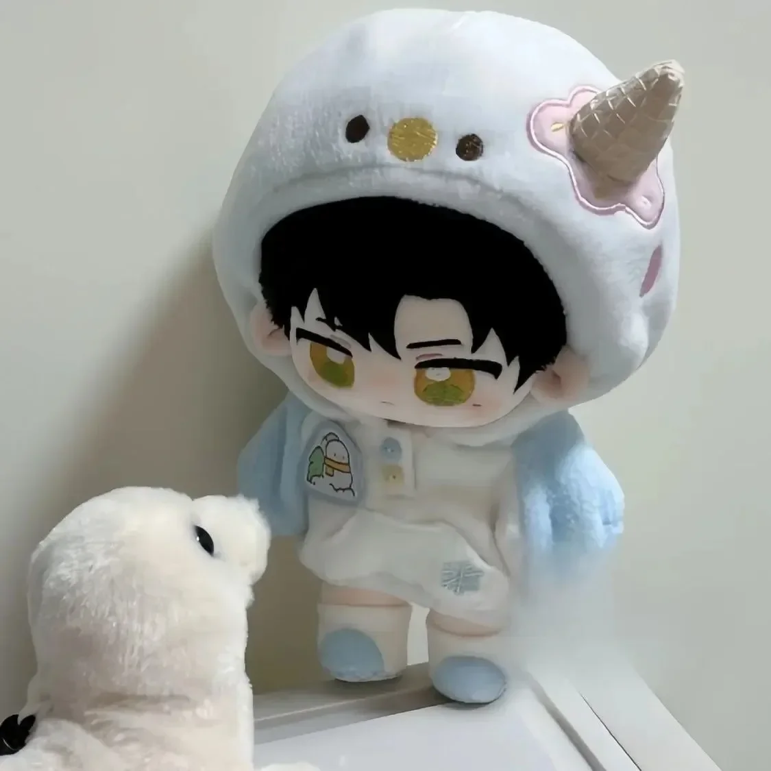 Anime Game Love and Deepspace Zayne Cosplay Soft Plush Doll Body Dress Up Cotton Stuffed Toys Dolls 20cm Figures Mascot Gift