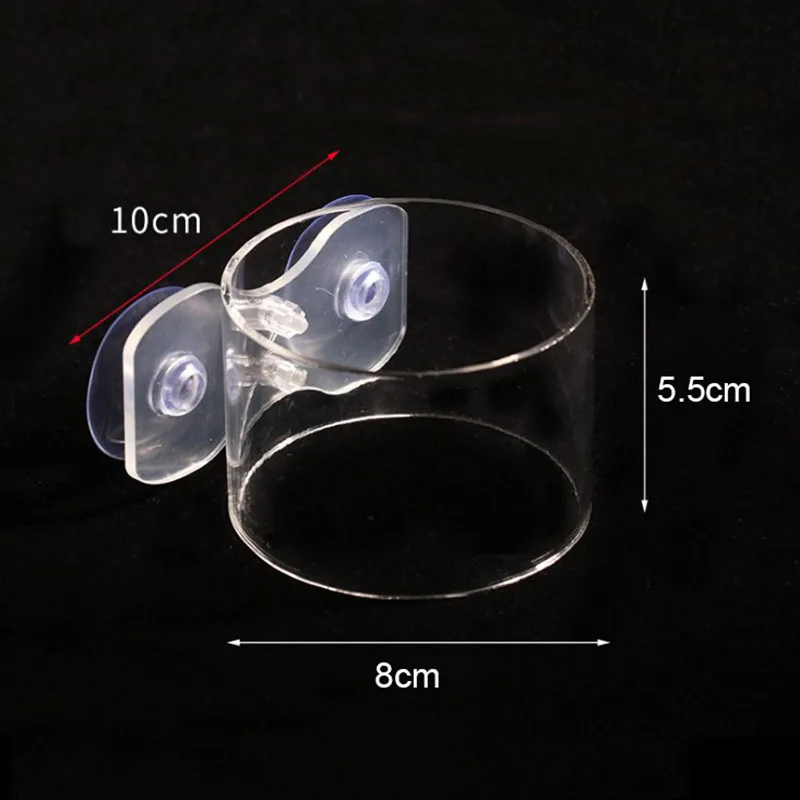 1Pcs Aquarium Feeding Ring Fish Tank Station Floating Food Tray Feeder Aquarium Accessory with Strong Suction Cup or Hook New