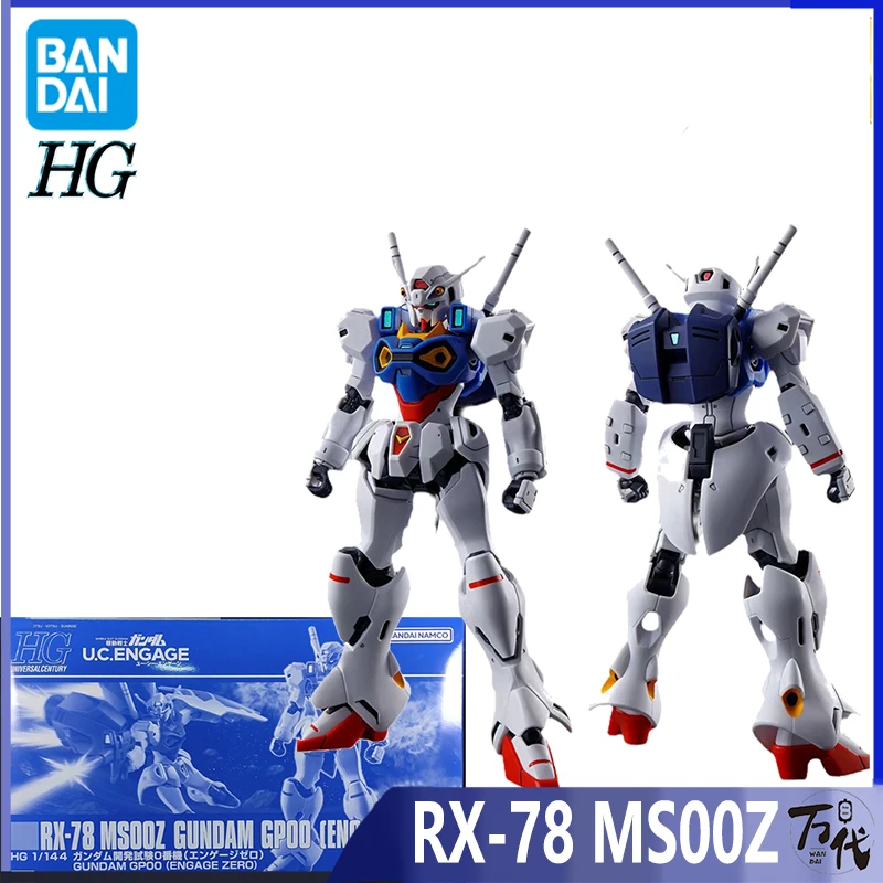 

Bandai Gundam Anime Figures HG PB RX-78 MS00Z Gundam GP00 (Engage Zreo) Action Figure Assembly Model Toys Gifts