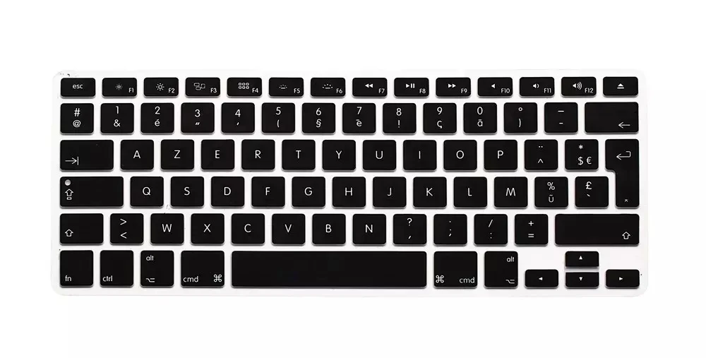 フランス語キーボードカバー AZERTY 旧型 MacBook Air 13 インチ A1466