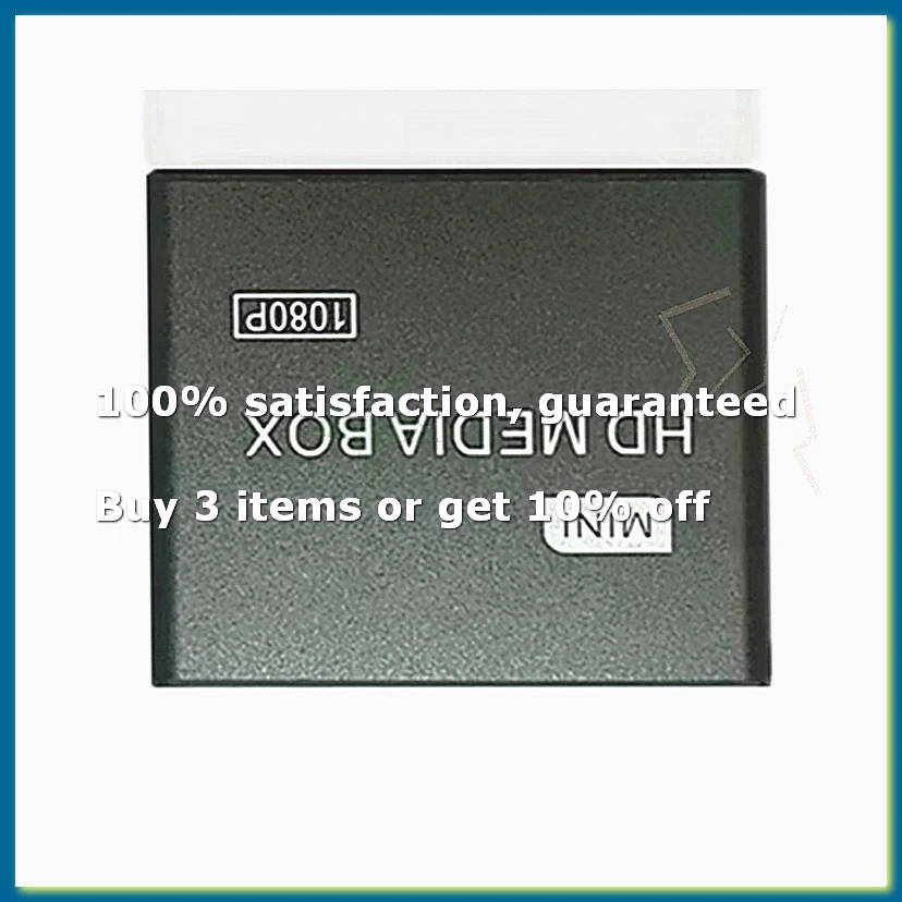 Full HD 1080P Media Player Center MultiMedia Video Player Media Box with -Compatible AV USB SD/MMC MKV 264 EU PLUG-A82Z