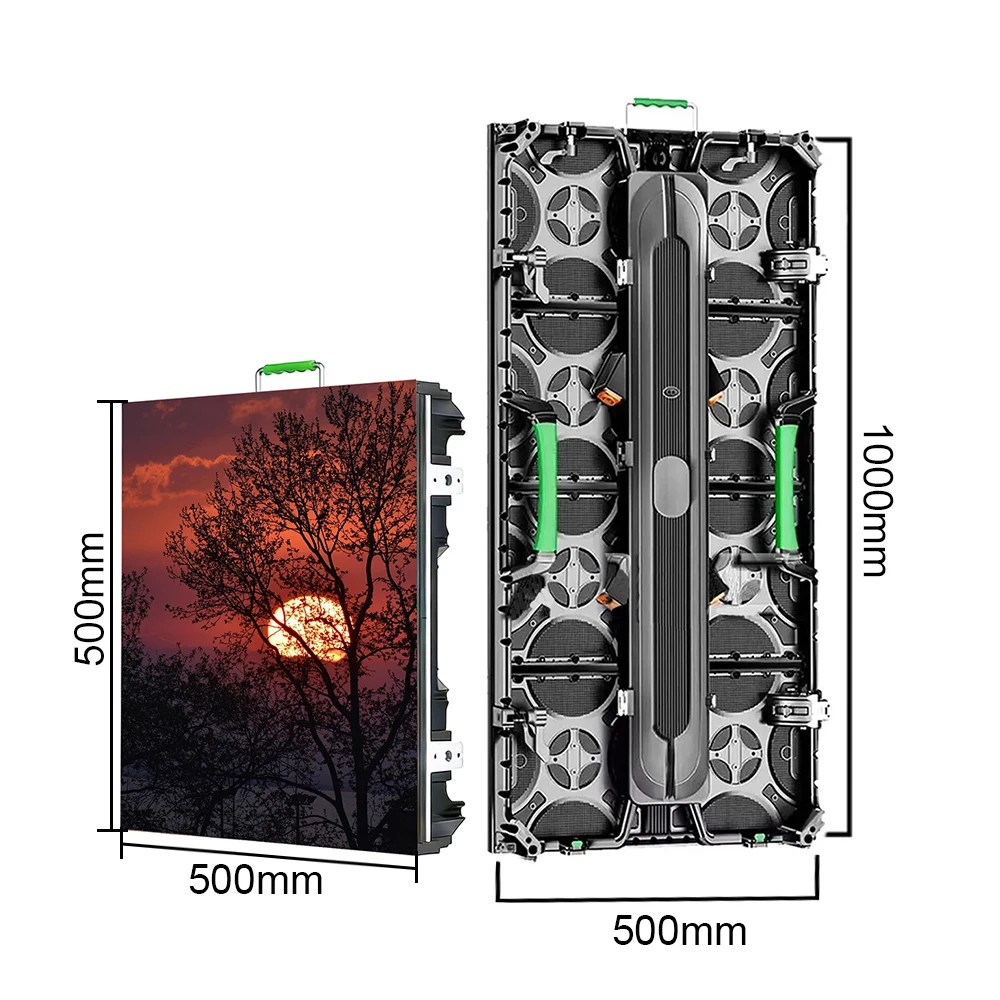 High Quality P2.6 P2.97 P3.91 P4.81 Outdoor Rental LED Display Full Color Video Wall Stage Wedding Event Advertising LED Screen