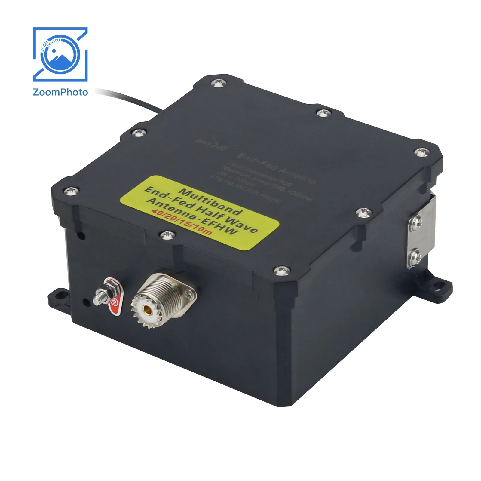 短波終了終了アンテナ、天然斜め、高出力、4バンド、JYR-8010、8バンド、10 m、15 m、20 m、40 m