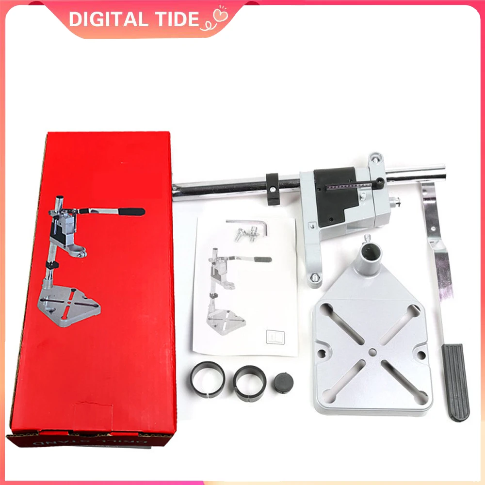 Supporto per trapano elettrico Smerigliatrice Supporto per trapano da banco Base Telaio fisso Tavolo per la lavorazione del legno Supporto per trapano da banco Accessori per smerigliatrice elettrica