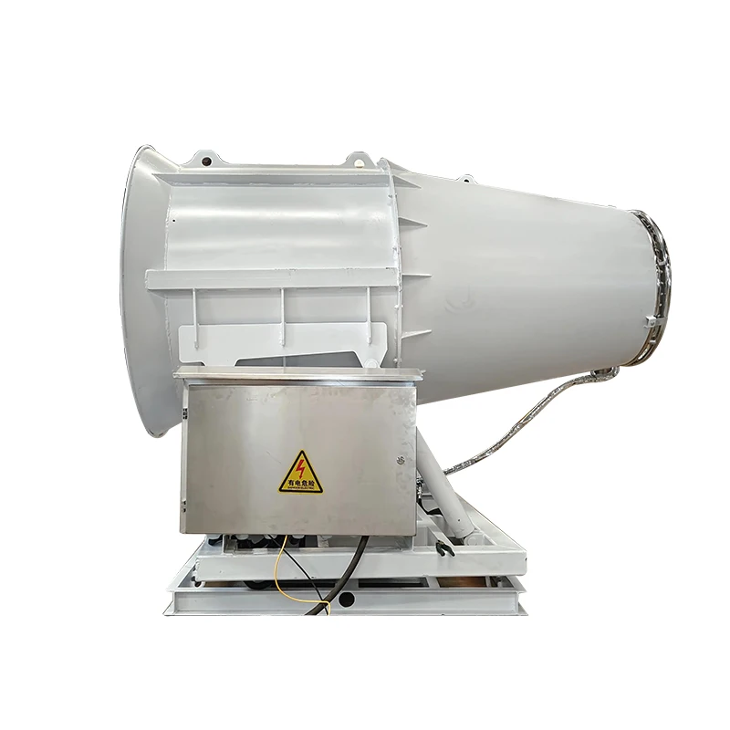 60-80 M Stainless Steel Remote Control Dust Suppression Fog Cannon Machine