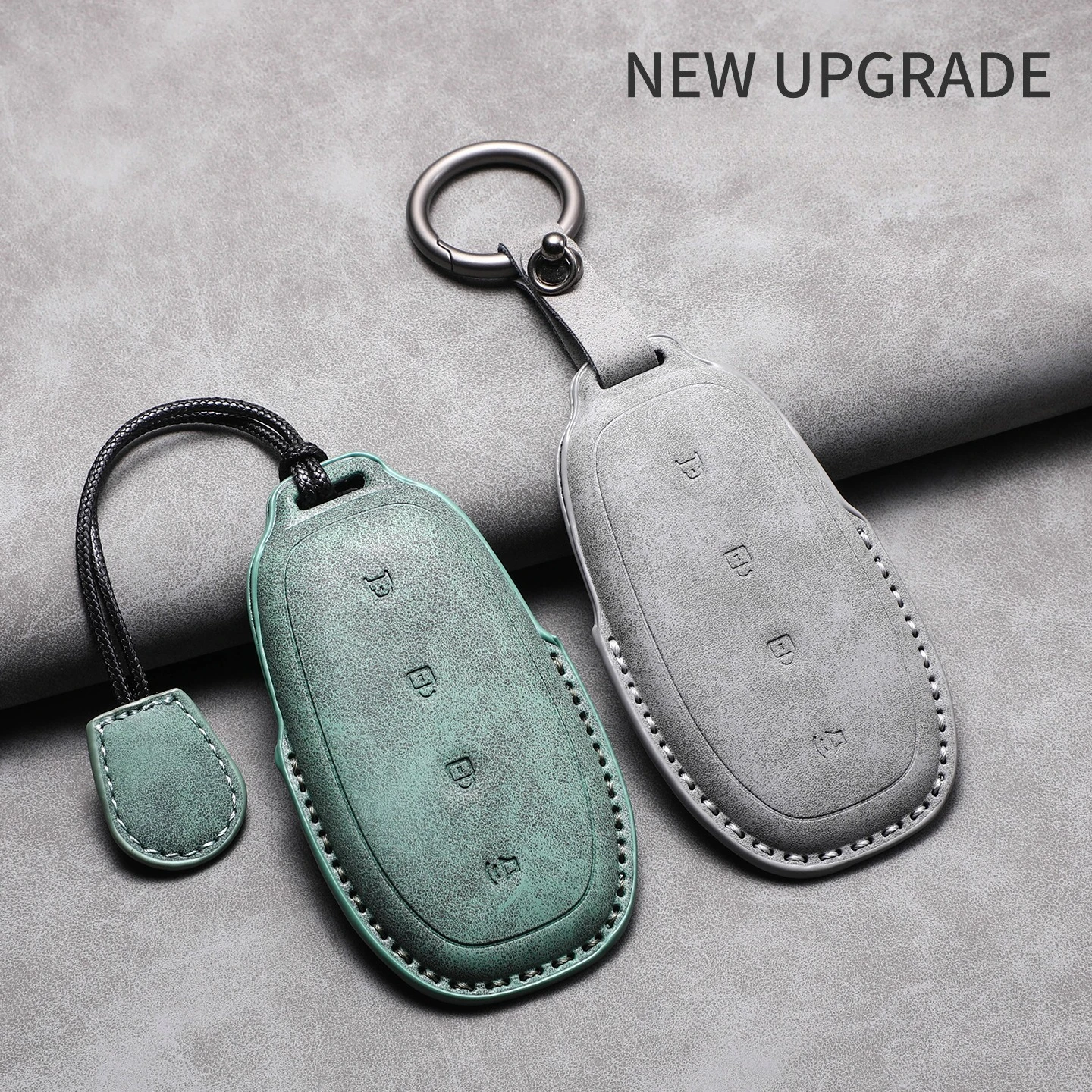 Compatible For Electra E7 L7 E5 E4 Leather Key Cover Keychain Car Remote Protector Accessories
