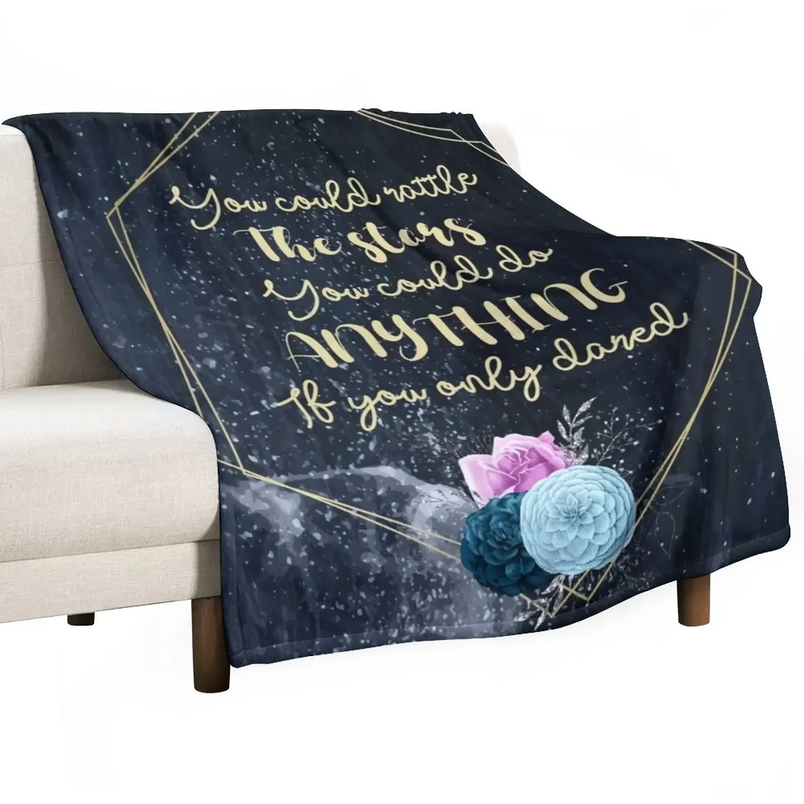 

Throne of glass Throw Blanket valentine gift ideas Vintage Decoratives Blankets