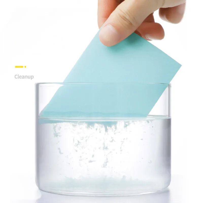 60/90 Pcs New Formula Laundry Tablets Detergent Sheet Nano Super Concentrated Washing Powder For Machine Cleaning