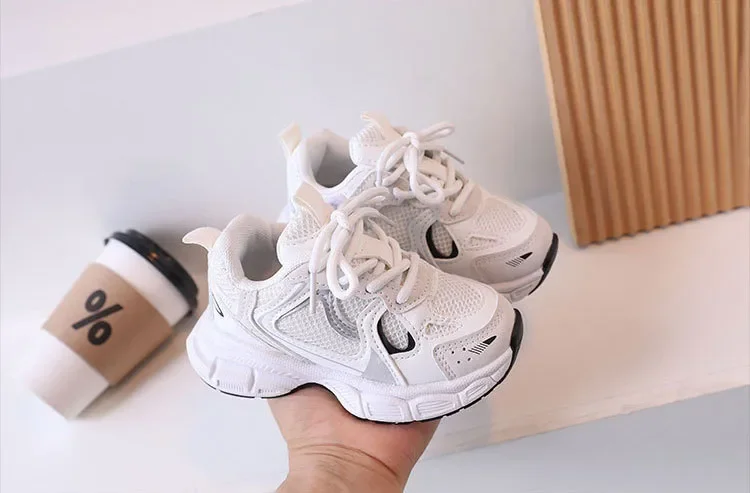 Unisex Kinderschuhe Kinder-Sneaker Baby Jungen Sneaker Mädchen Schuhe Klobige Sport-Tennisschuhe Lässige Flache Schuhe Kinder Kleinkind Fußbekleidung Herbst – Detail 4