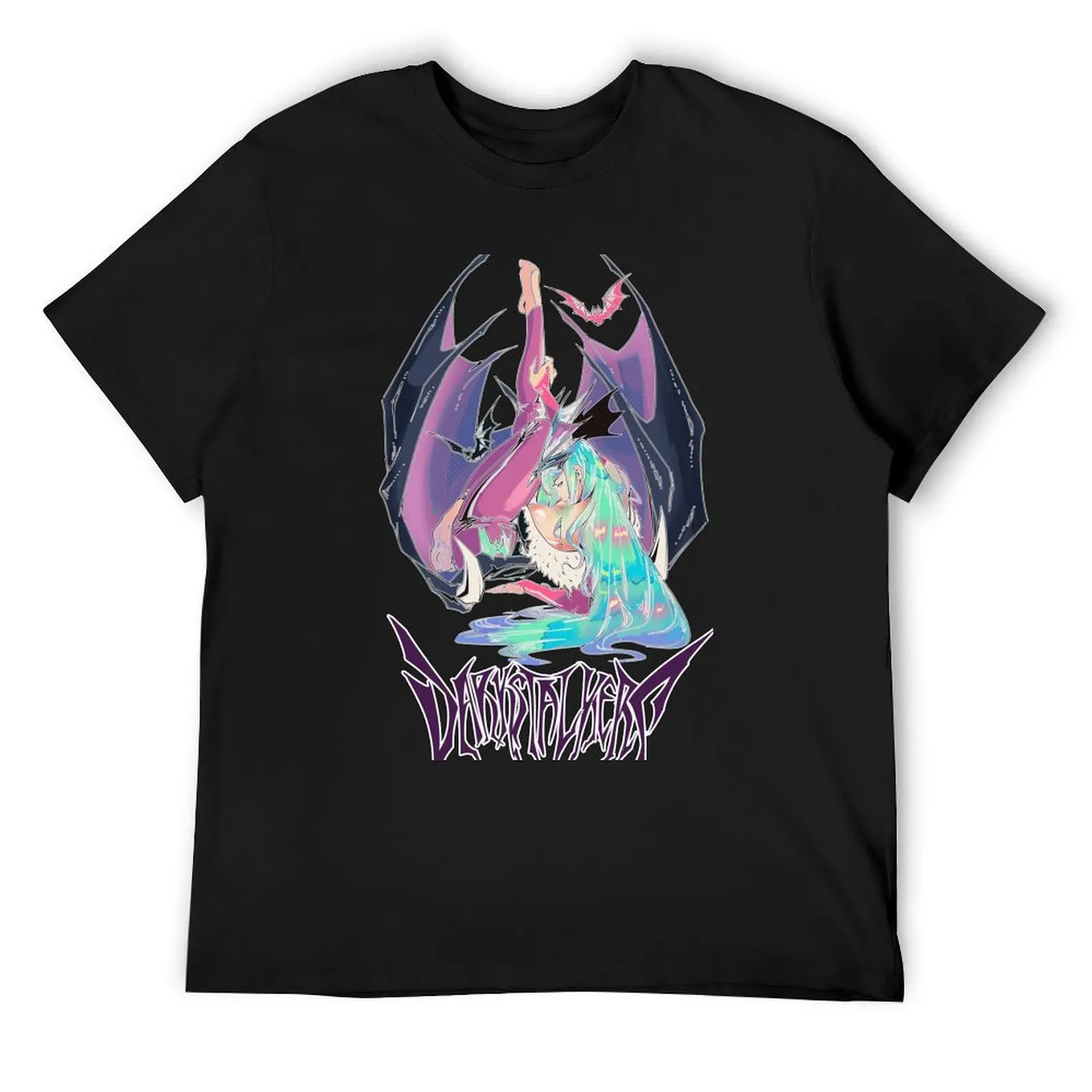 morrigan aensland darkstalkers T-Shirt cheap stuff shirts graphic tees mens graphic t-shirts big and tall