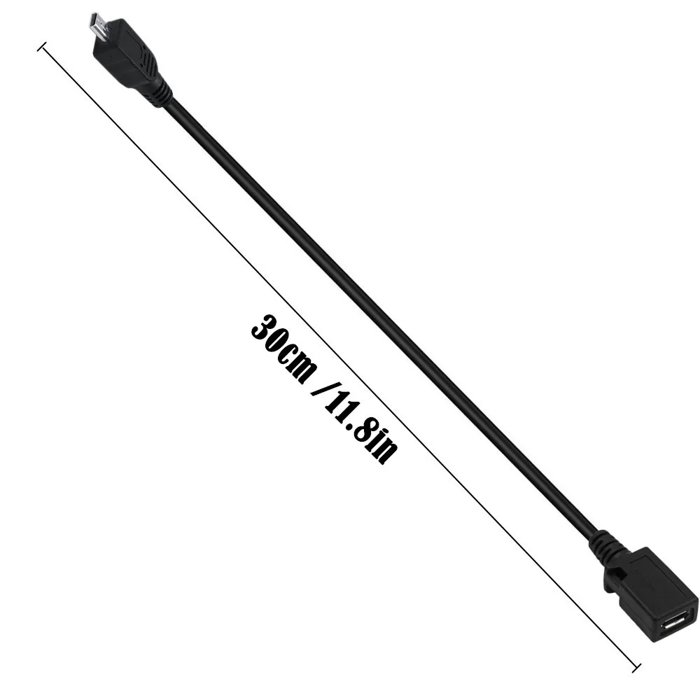 Mini 8P To Type-C Micro Mini 5P Female Data Charging Cable 8P To C Female T-port Camera Cable 30cm
