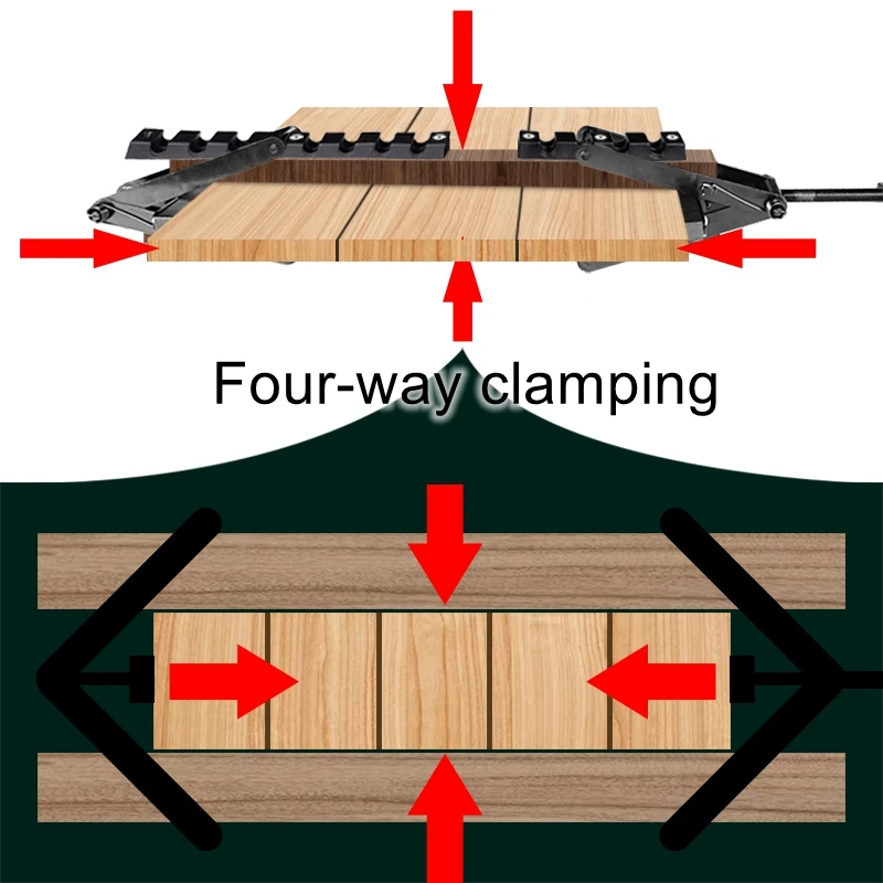 

Custom width new clamps boutique woodworking tools splicing clamps four-way clamping