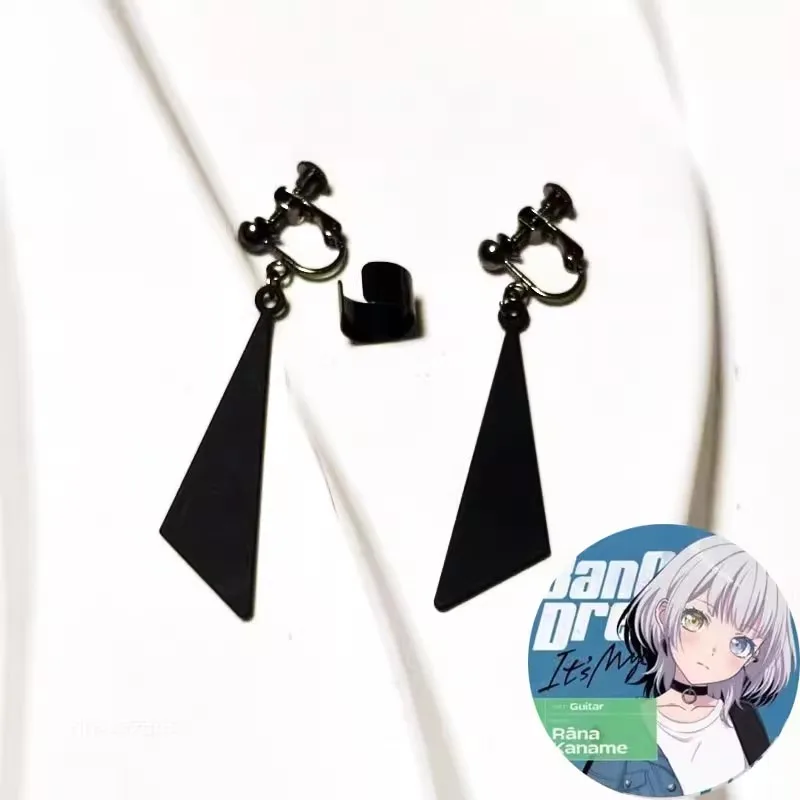 

Anime Takamatsu Tomori Cosplay Ear stud Ear clip Rāna Kaname Cosplay Earrings For Hallowmas Carnival Role Play Prop