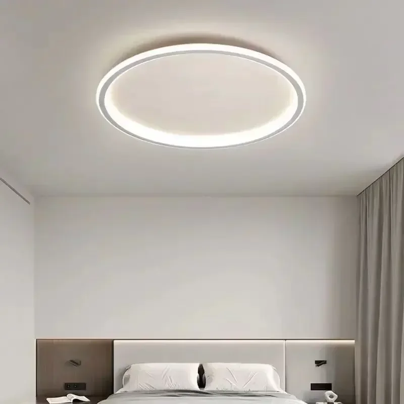 LED Ceiling Lights 20/30/50/80cm Remote Control Adjustable Color Temperature Brightness Bedroom Living Room Kitchen Indoor Lamps