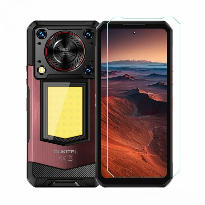 For Oukitel WP56 Clear Tempered Glass Screen Protector for OUKITEL WP 56 OukitelWP56 2.5D HD Ultra Thin Protective Front Film