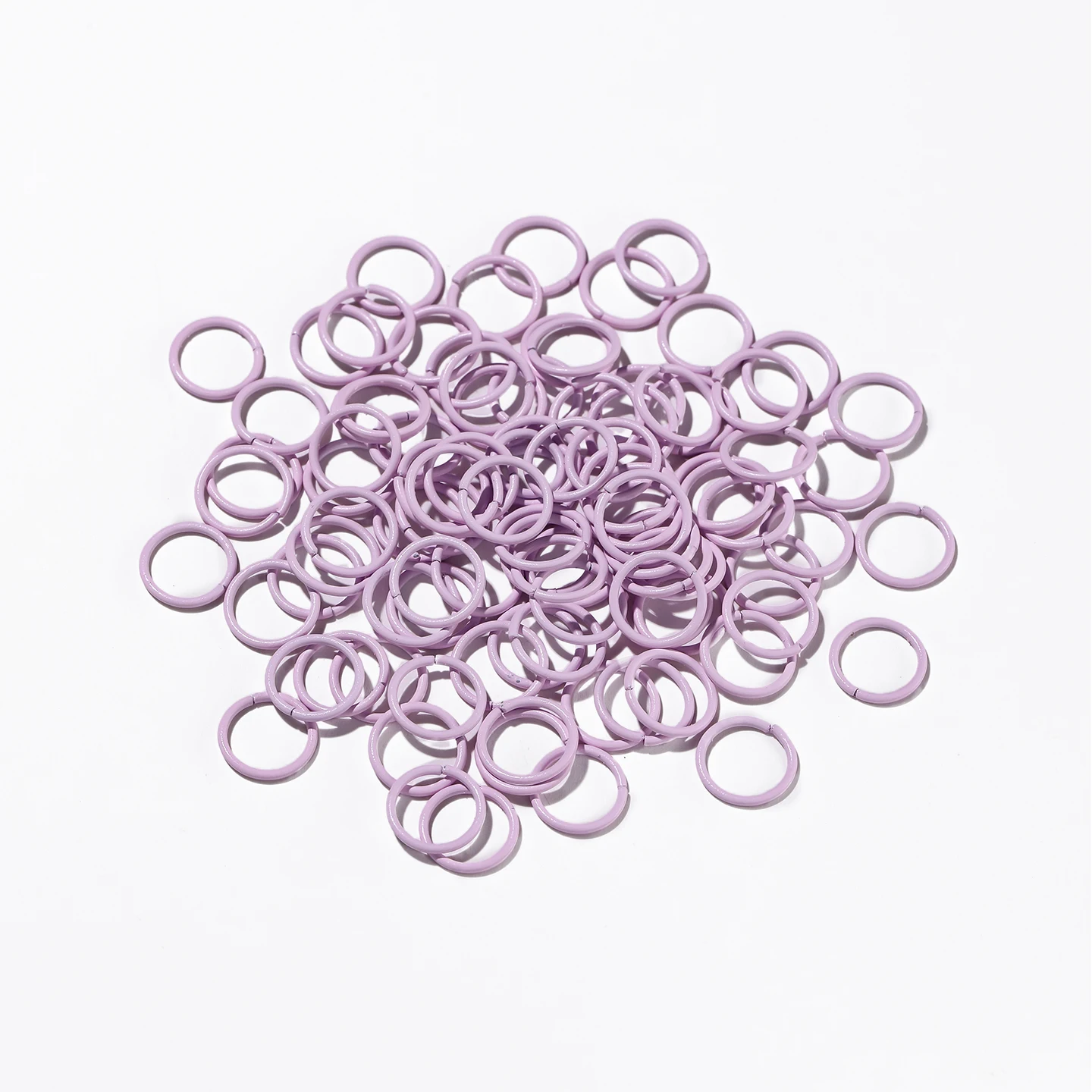 100pcs Colorful Open Jump Split Connector Rings