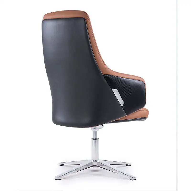 Factory Custom Popular Modern Style Directors Black Color Pu Leather Swivel Office Chair High Back Executive Office Chair