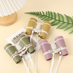 2024 New Jungle HD High Magnification Binocular Magnifier Portable Magnifying Toy Shockproof Telescope Birthday Hiking Gift