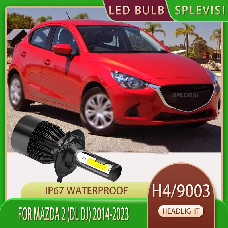 

6000K LED Bulbs for Foggy Mornings, Penetrating Light For Mazda 2 (DL DJ) 2014 2015 2016 2017 2018 2019 2020 2021 2022 2023