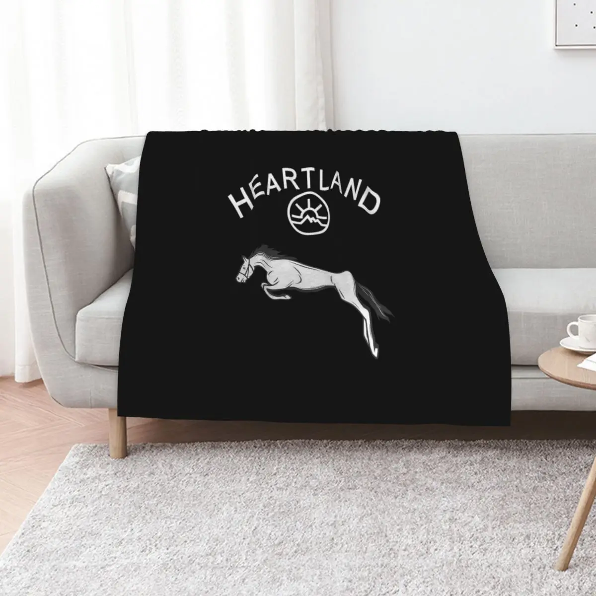 Heartland, Heartland Horse Throw Blanket Thermal Tourist blankets ands Thermals For Travel Hairy Decorative Beds Blankets