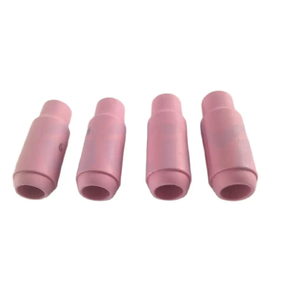 10PCS 10N48 Tig Accessories Ceramic Cups Nozzle  #6 for SR PTA DB WP17 18 26 Series torch