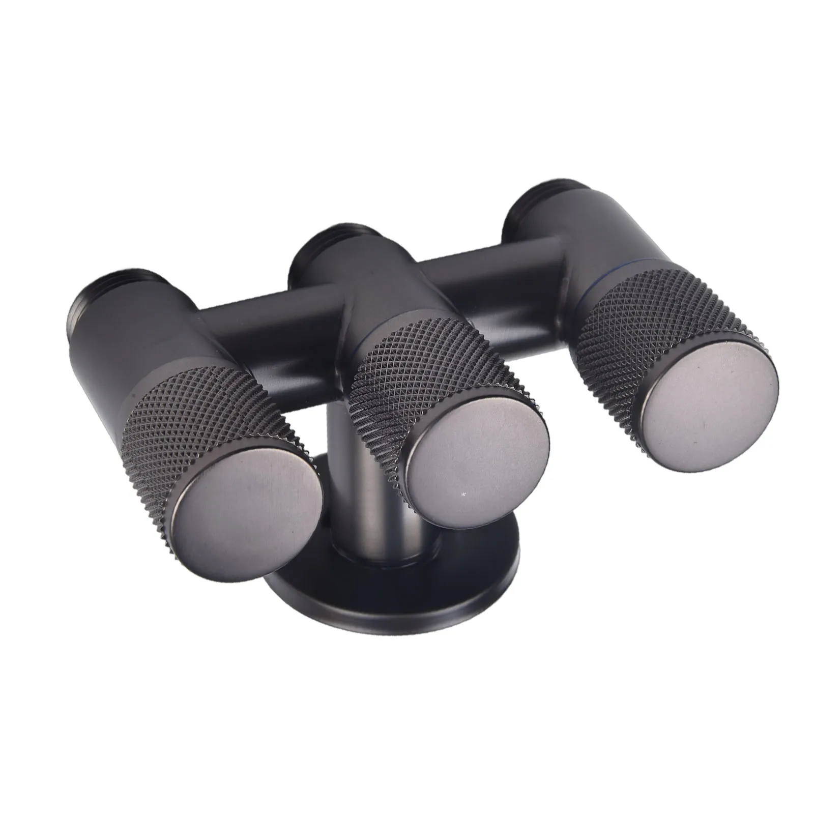 صمام تحويل المياه للمرحاض والتحكم في زاوية الصنبور ثلاثي الاتجاهات جميع المواد النحاسية للاستخدام في الحمام والمطبخ