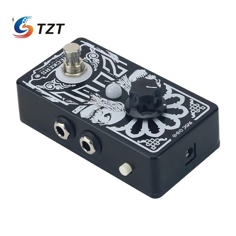 TZT Noise Reduction Electric Guitar Effects Pedal Support Overvoltage Protection Replacement for Fortin Zuul Noise Gate