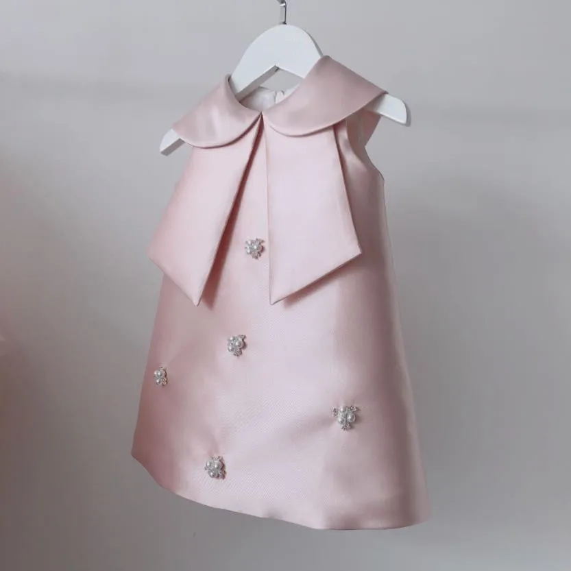 Sommer-Blumenmädchenkleider Kinder Geburtstag Taufe Partykleider A1339 Vestidos Mädchen Ausverkauf Kleidung – Detail 9