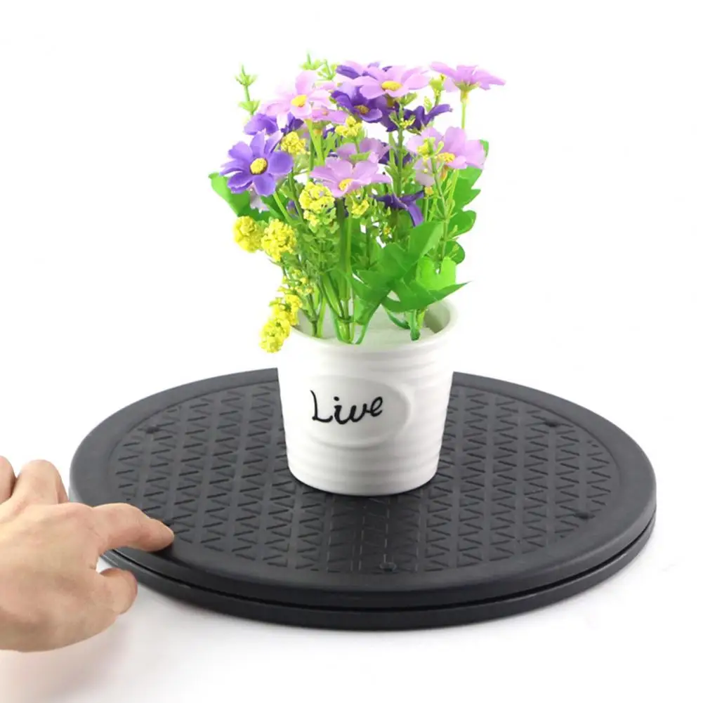 Box Packaging Swivel Base Countertop Turntable Base Heavy Duty Turntable for Potted Plants Display 360 Degree Rotating Swivel