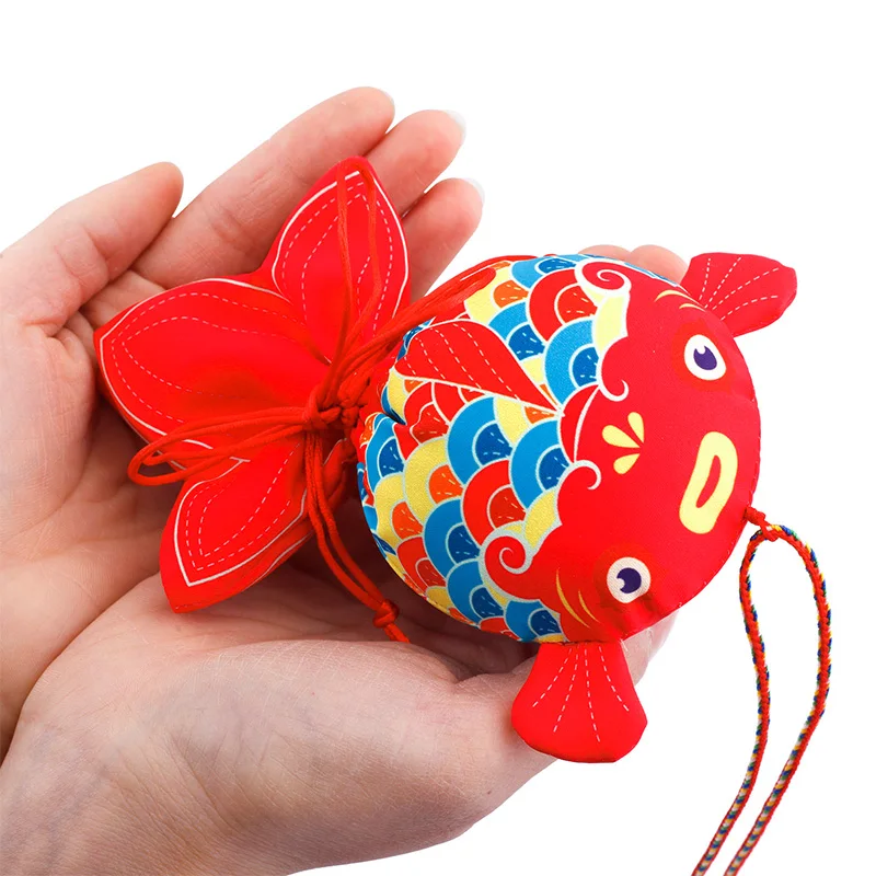 Auspicious Koi Sachet Sachet Empty Bag Gift Bag Jewelry Storage Bag Bedroom Aromatherapy Car Pendant Bag Pendant