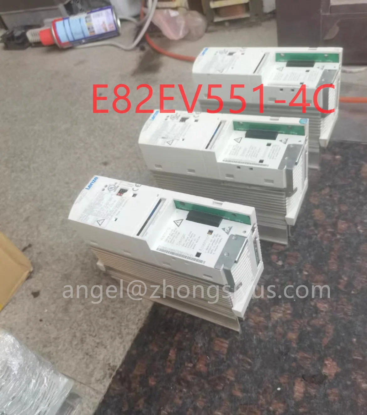 Imagem -03 - Inversor 0.55kw 380v Teste ok E82ev551 4c em Boas Condições E82ev5514c