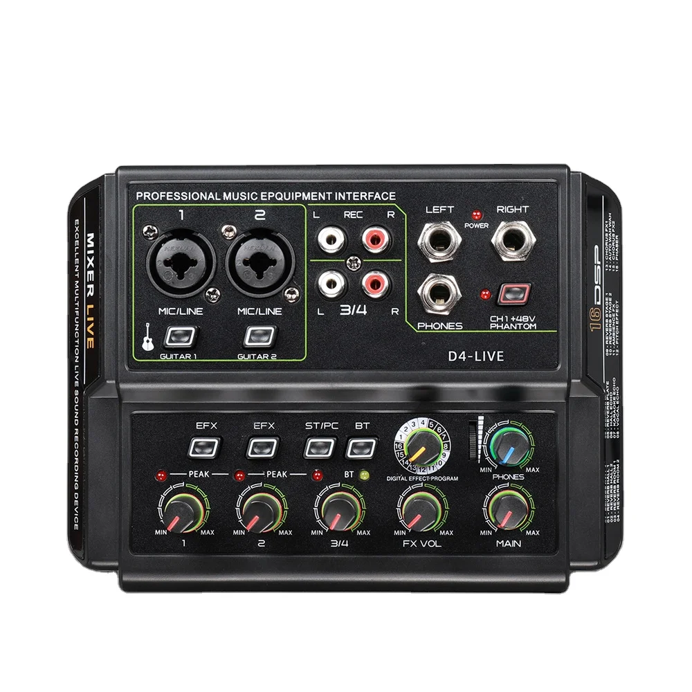 

Panvotech Professional Price External Live Usb Studio Recording Interface Mixers Audio Sound Cards