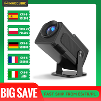 Magcubic HY320 4K Android 11 Projector 390ANSI Dual WiFi6 BT5.0 Portable Cinema Native 1080P for Outdoor Movie Home Theater