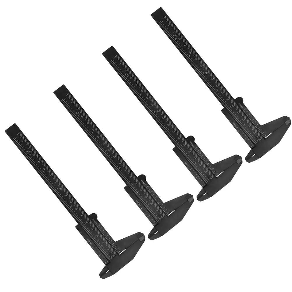 

4 Pcs Caliper Micrometer Tool Pocket Tools Surveying Measure Mini Vernier Gauge Depth