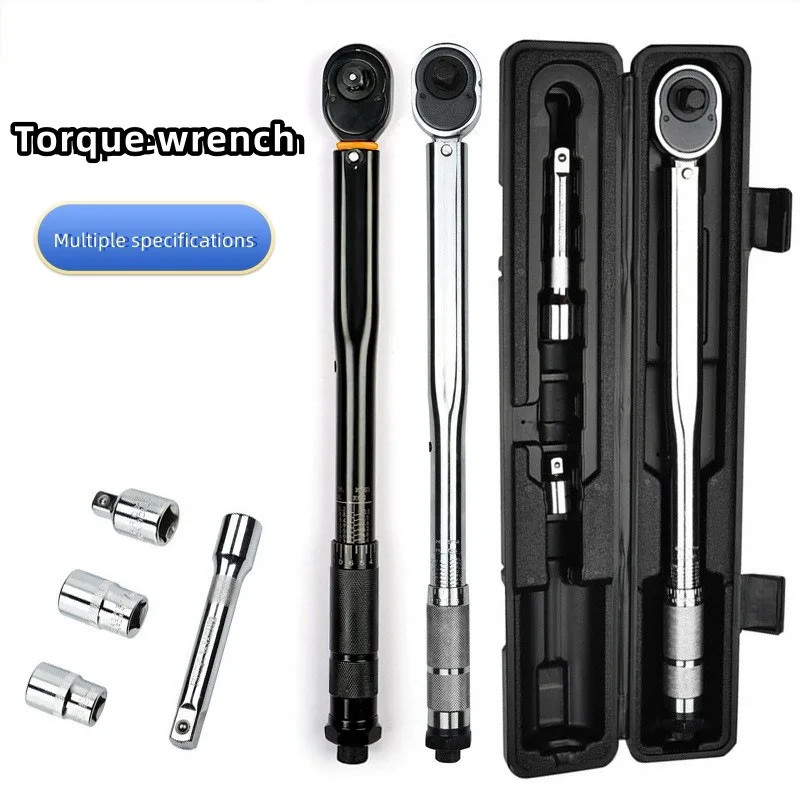 Two Way To Accurately Mechanism Hand Tool Spanner Torquemeter Ratchet Kit Torque Wrench Set 5-25 Nm/19-110 Nm/28-210 Nm