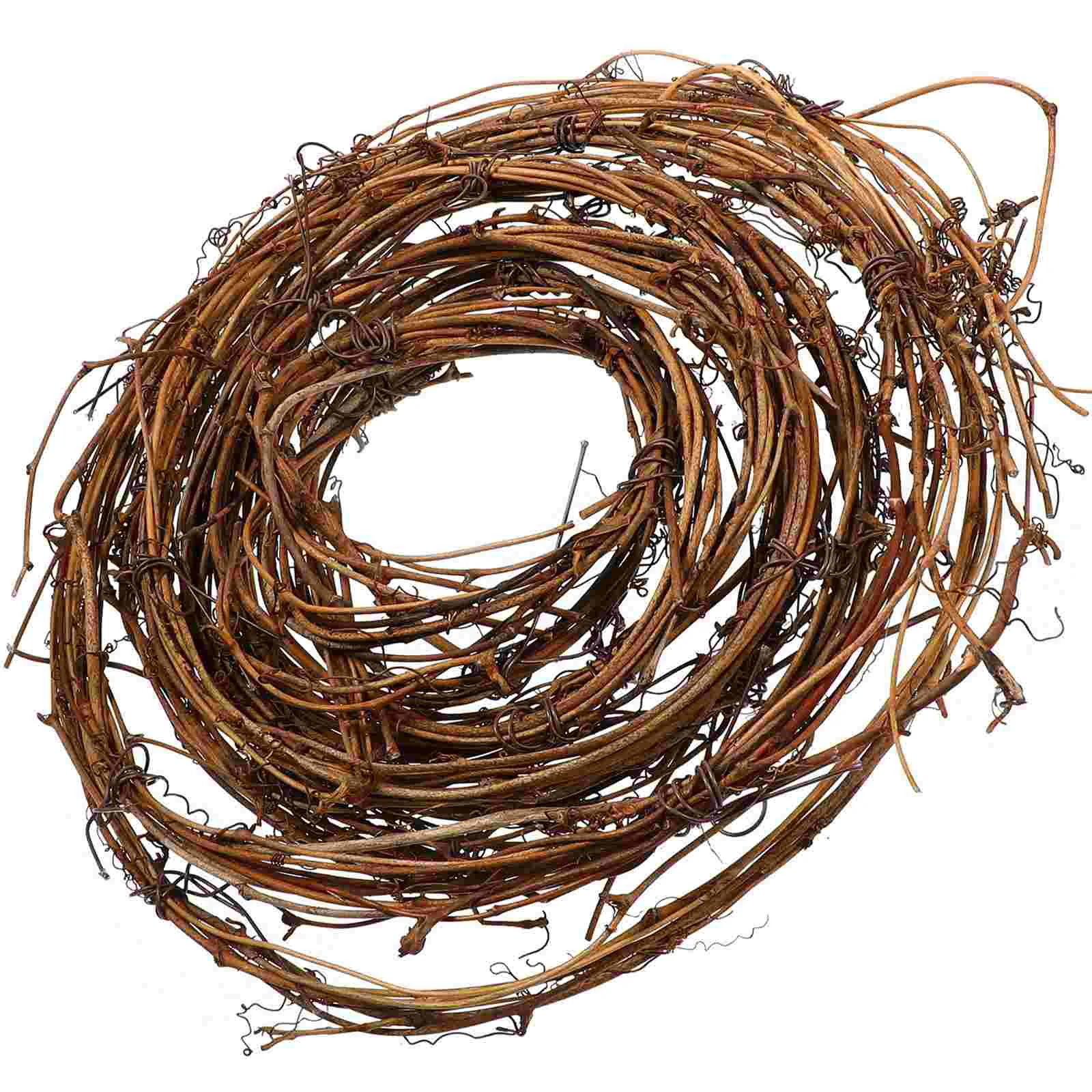 

Natural Grapevine Wreaths for Crafts Christmas Decoration Base Serpentine Rattan Garland