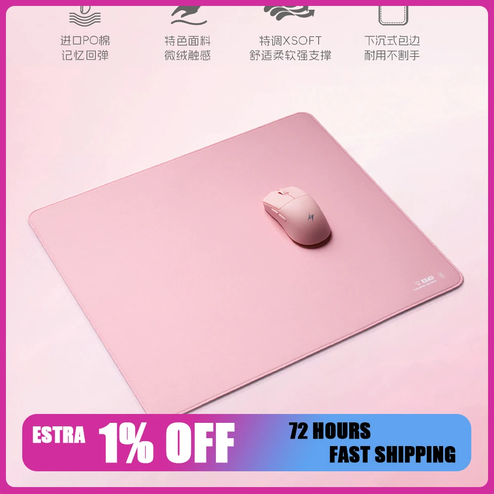 Atk Kong Xsoft Esports Mouse Pad Anti Slip Pad Desktop Gaming Gears PORON CSGO Pads Custom Made Mechanical Keyboard for Gamer