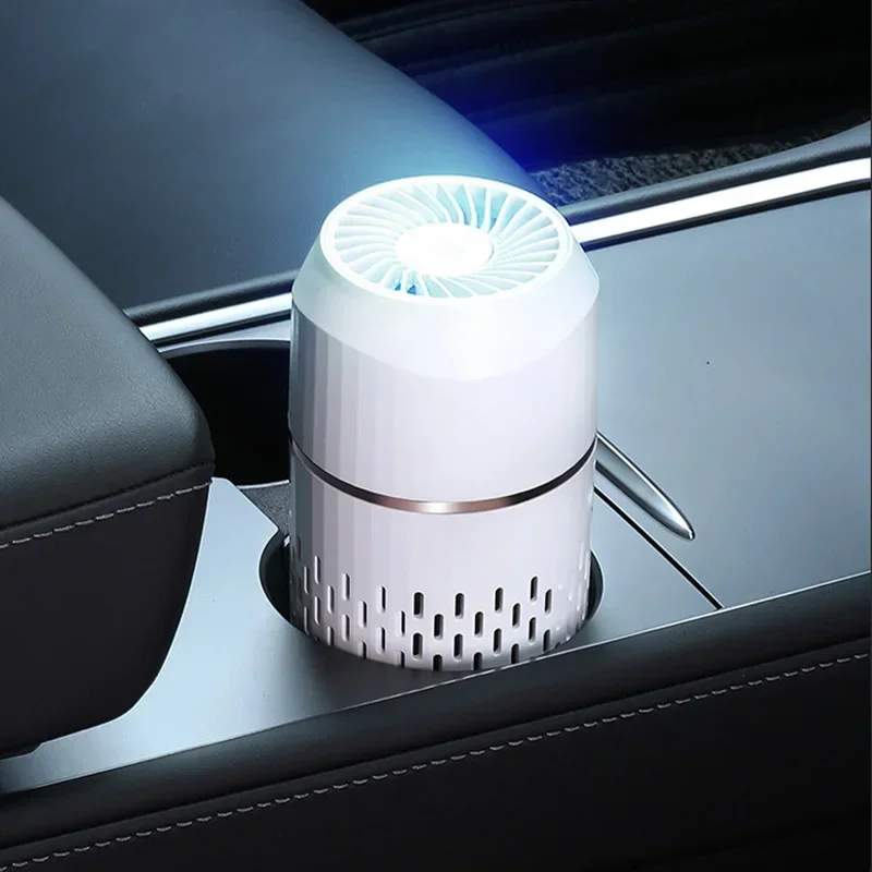 Negativo Ion Car Air Purifier, Remover Formaldeído, Desodorizador, Lavadora de fumaça, Veículo Cleaner, Casa, Novo, 2023