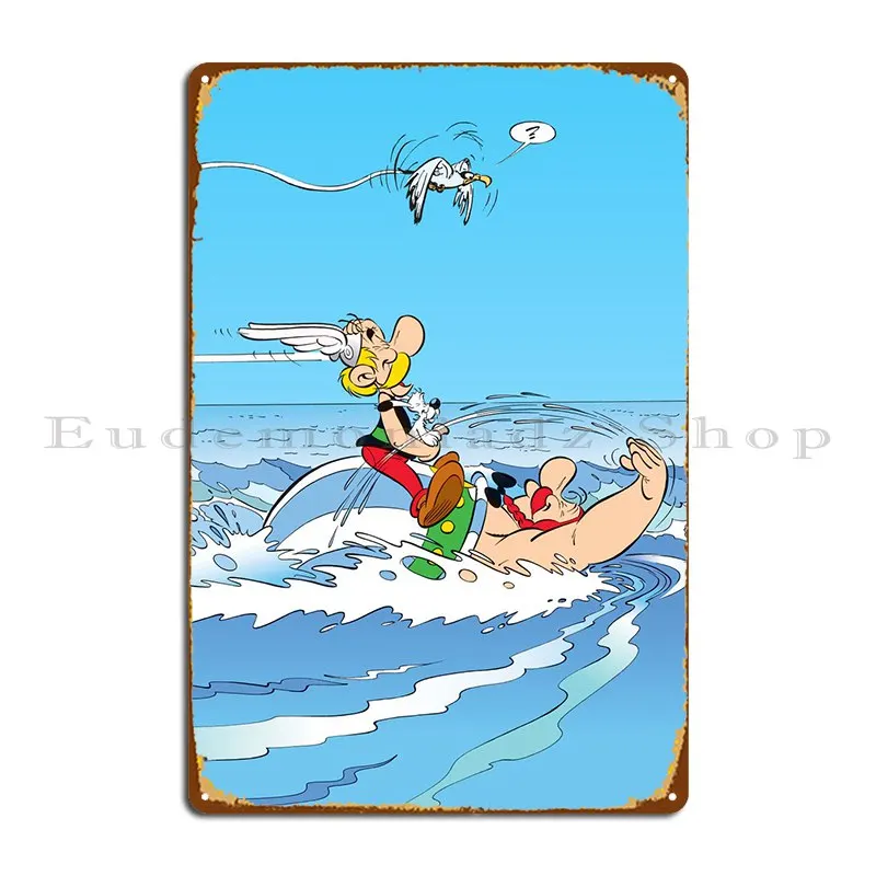 Swimming Metal Sign Poster Printing Wall Mural Wall Decor Wall Mural Tin Sign Poster
