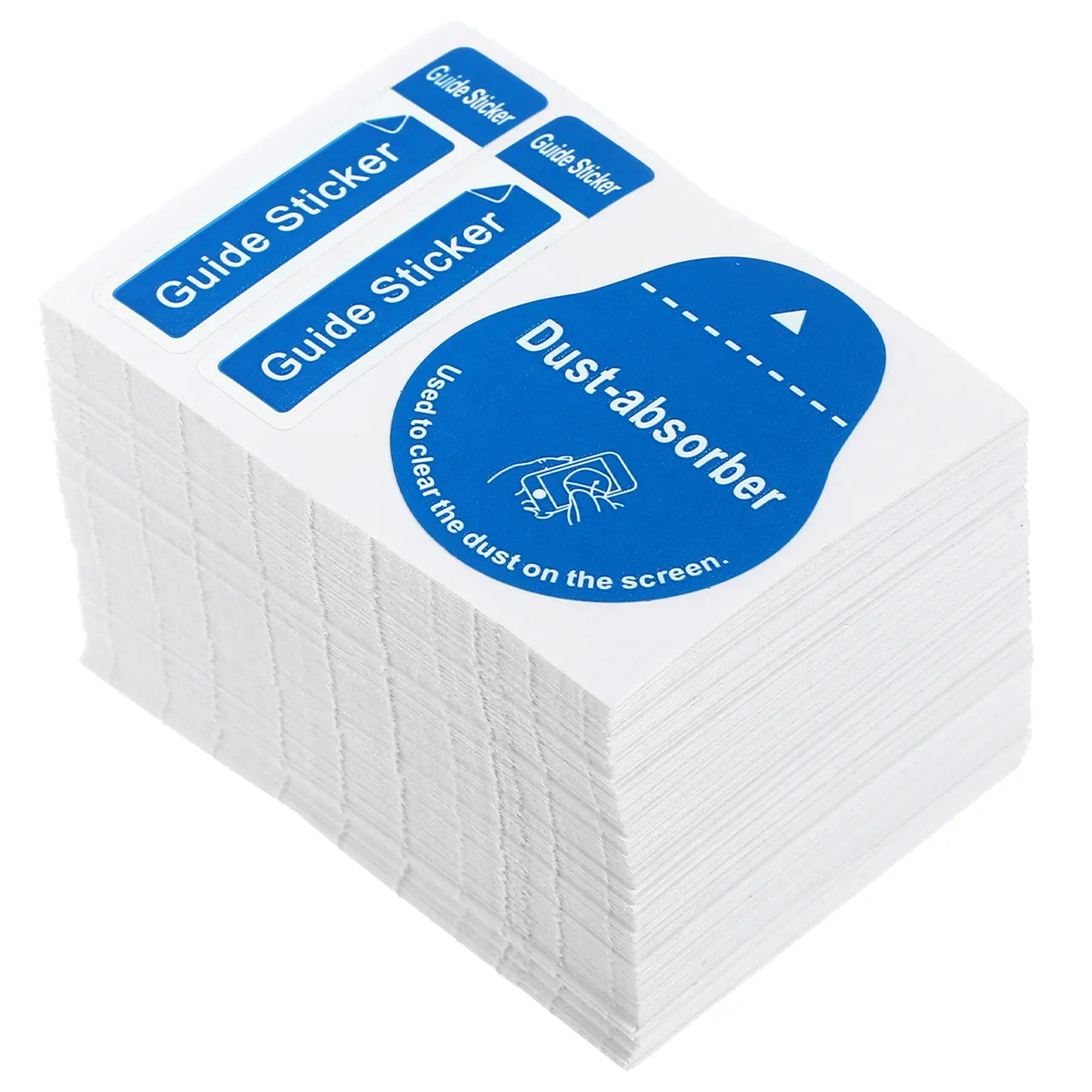200Pcs Screen Dedust Sticker Premium Dust Remover for Phone Tablet LCD Screen Cleaning Decals Mobile Device Cleaner