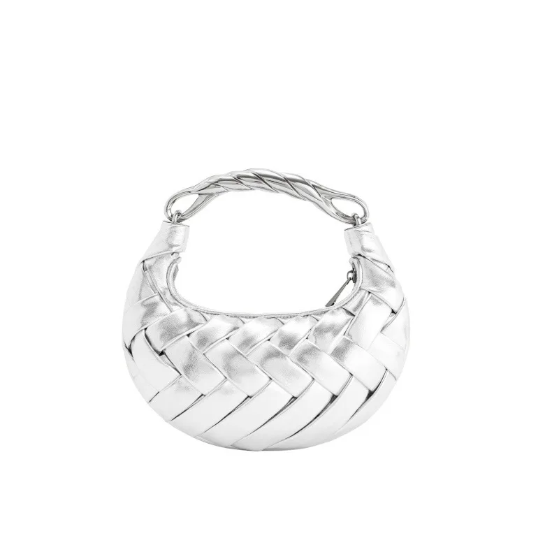 

Новая тканая женская сумка «Птичье гнездо» 2025 года, маленькая и уникальная, элитная и персонализированная сумка