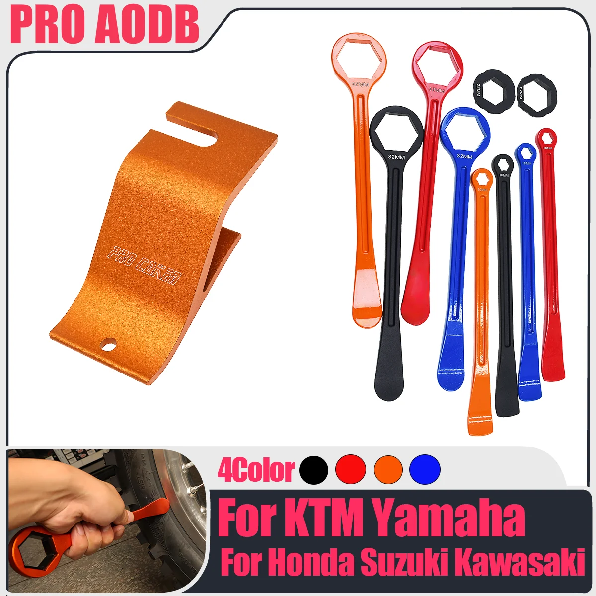 

CNC Motocross Accessories Bead Buddy Tire Installation Assistance Tool For KTM Husqvarna Yamaha Kawasaki Suzuki Honda Universal