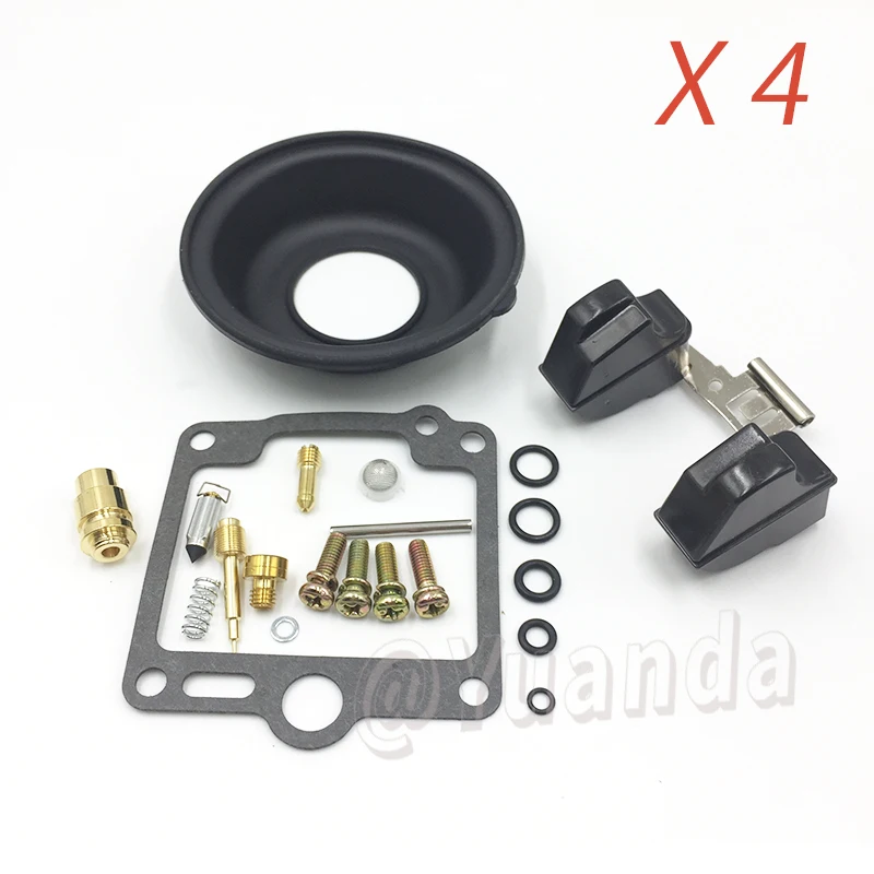 Carburetor Repair Kit For Yamaha FJ1200 1988-1992 FJ1100 1984-1985 Plunger Vacuum Diaphragms