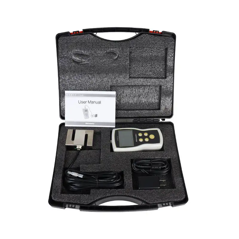 

20KN force gauge digital push pull gauge tester with kgf lbf KN split dynamometer for break test terminal insertion force test