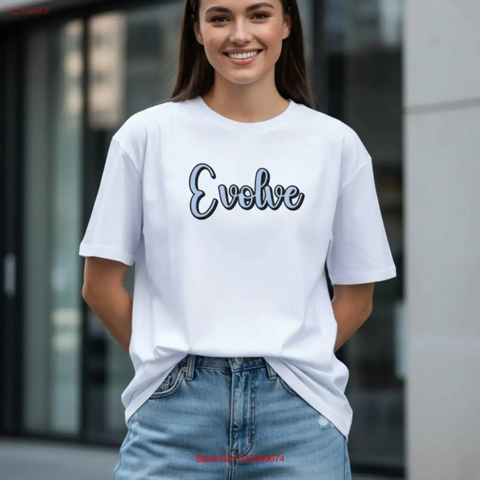 T-shirt EVOLVE Forward vintage délavé respirant légèrement amélioré pour un usage quotidien, vêtements graphiques élégants et décontractés