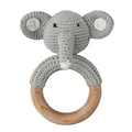 gray elephant rattle