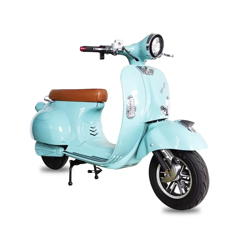 

2025 New Style Fashion High Quality 2 Wheel Roman Holiday 1000W Electric Scooter E Bike Motorcycle