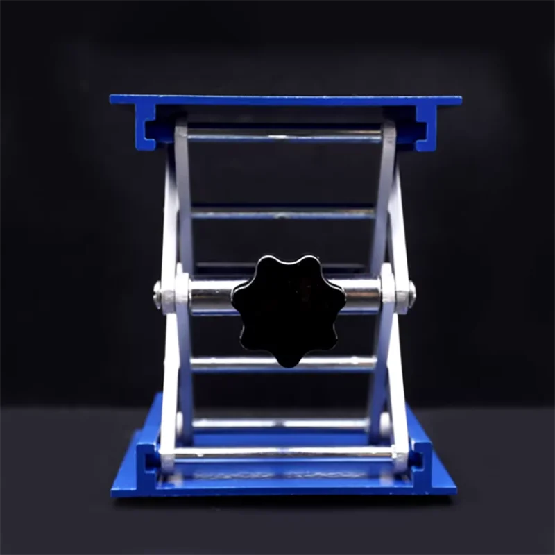 Laboratory small stainless steel lifting table heavy-duty micro level lifting table garbage disposal support frame
